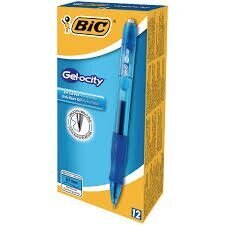 Ручка BIC gel pen Gel-ocity BX12 blue 12 шт. , 600666 цена и информация | Письменные принадлежности | 220.lv