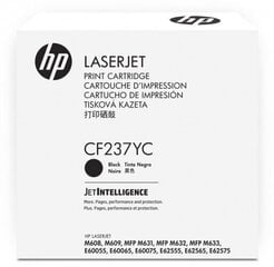 Чёрный картридж HP № 37X (CF237YC) для лазерных принтеров, 41000 стр. цена и информация | Картриджи для лазерных принтеров | 220.lv
