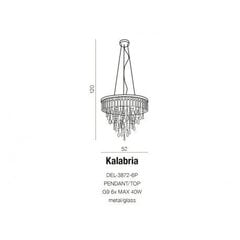 Azzardo подвесной светильник Kalabria AZ2108 цена и информация | Люстры | 220.lv