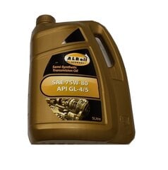 ALB ALB75W80 GL4 pārnesumkārbas eļļa, 5 L cena un informācija | Eļļas citām autodaļām | 220.lv
