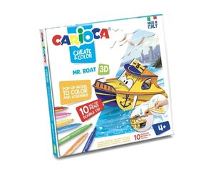 Креативный набор CARIOCA 3D Mr.Boat цена и информация | Развивающие игрушки | 220.lv