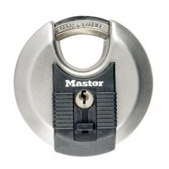 Piekaramā atslēga 70mm EXCELL Masterlock M40EURD cena un informācija | Durvju slēdzenes | 220.lv