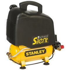 Bezeļļas kompresors Silent 6l STANLEY A2BB104STN038 cena un informācija | Kompresori | 220.lv