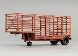 Semitrailer U-44 Red/brown DIP 1:43 604402 cena un informācija | Kolekcionējamie modeļi | 220.lv