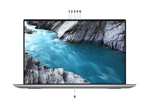 Dell XPS 17 9700 17.0 UHD+ TouchScreen i7-10875H 16GB RAM 1TB SSD Win10 cena un informācija | Portatīvie datori | 220.lv