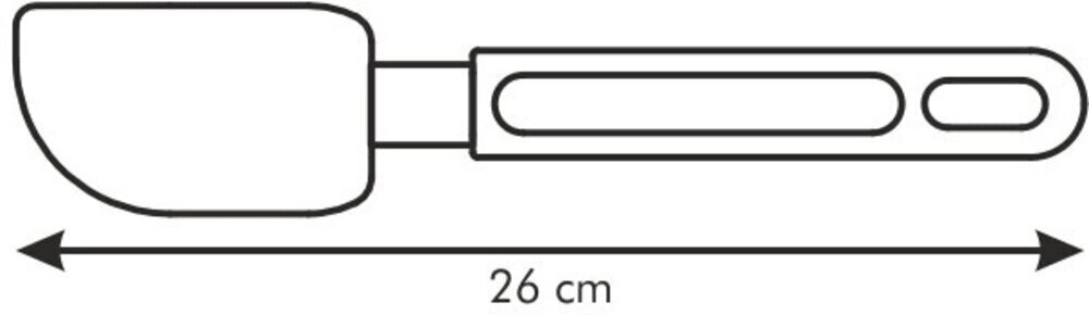 Tescoma silikona lāpstiņa Delicia, 25 cm цена и информация | Virtuves piederumi | 220.lv