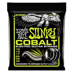 Stīgas el. ģitārai Ernie Ball P02721 Regular Slinky Cobalt 10-46 cena un informācija | Ernie Ball Mūzikas instrumenti un piederumi | 220.lv