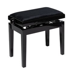 Гидравлический стул для фортепиано Stagg PBH 390 BKP SBK цена и информация | Принадлежности для музыкальных инструментов | 220.lv