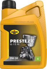 Kroon-Oil Presteza LL-12 FE 0W-30 моторное масло, 1 л цена и информация | Моторное масло | 220.lv