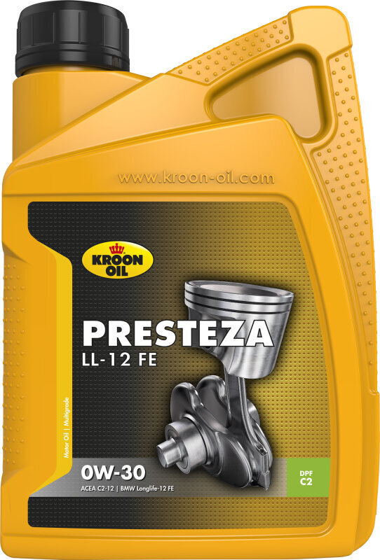 Kroon-Oil Presteza LL-12 FE 0W-30 motoreļļa, 1 L cena un informācija | Motoreļļas | 220.lv