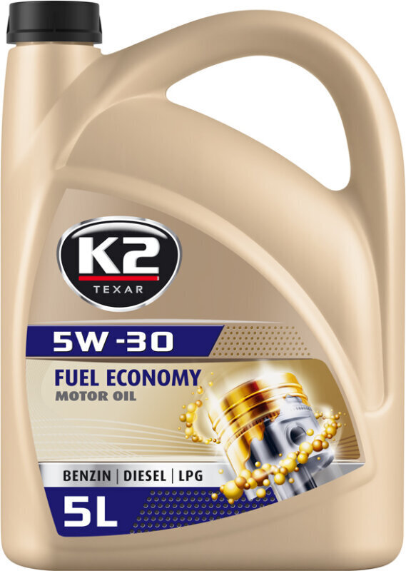 K2 Fuel Economy 5W-30 motoreļļa, 5 L цена и информация | Motoreļļas | 220.lv