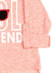 Кофточка для девочки с удлиненной спинкой розового цвета. цена и информация | Рубашки для девочек | 220.lv