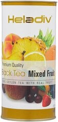 Melnā tēja Heladiv, Mixed Fruits, 100g cena un informācija | Tēja | 220.lv