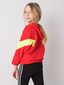 Meiteņu sarkans sporta krekls ar kapuci. 2016102792307 cena un informācija | Jakas, džemperi, žaketes, vestes meitenēm | 220.lv