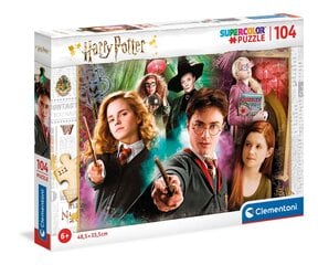 Puzle Clementoni Harry Potter, 104 d., 25712 цена и информация | Пазлы | 220.lv