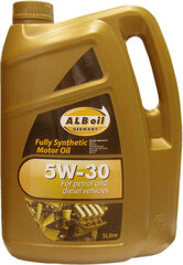 ALB 5W-30 полностью синтетическое моторное масло, 5 л цена и информация | Моторное масло | 220.lv