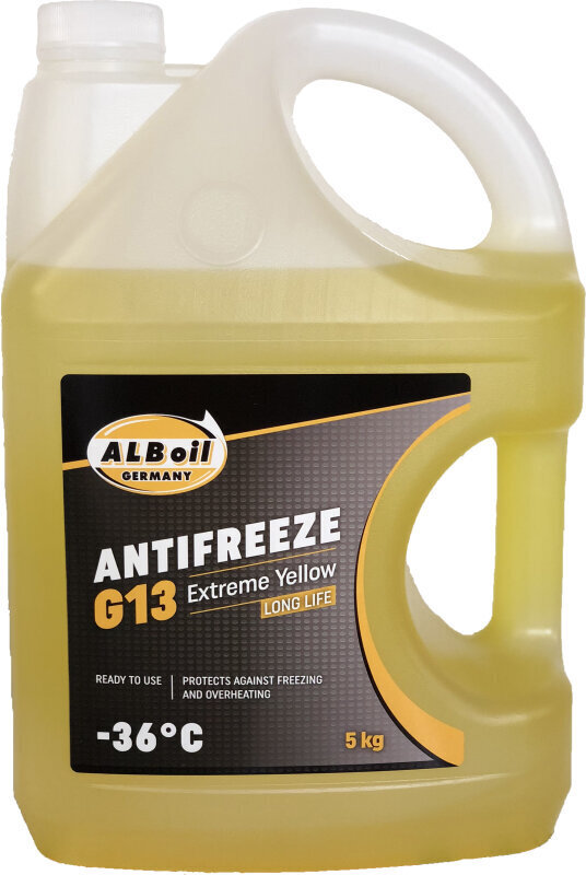 Antifrīzs ALB Extreme Yellow G13 -36, 5 kg цена и информация | Vējstiklu un dzesēšanas šķidrumi | 220.lv
