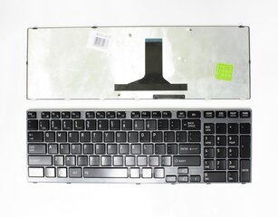 Tastatūra TOSHIBA Satellite: P750, P750D, P755, P770 cena un informācija | Komponentu piederumi | 220.lv