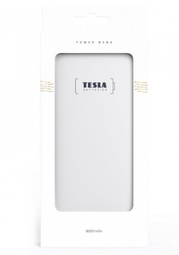 Ārējais uzlādes akumulators Tesla PB 8.000 Gold цена и информация | Lādētāji-akumulatori (Power bank) | 220.lv