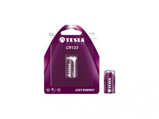 <p>Аккумулятор Tesla CR123 1480 мАч CR17345, 1 шт.</p>
 цена и информация | Батарейки | 220.lv