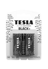 <p>Батарейки Tesla C Black+ LR14, 2 шт.</p>
 цена и информация | Батарейки | 220.lv