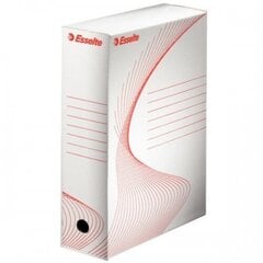 Arhīva kaste Esselte Boxy, A4, 100 mm, balta, videi draudzīga 0830-207 cena un informācija | Kancelejas preces | 220.lv