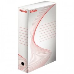 Arhīva kaste Esselte Boxy, A4, 80 mm, balta, videi draudzīga 0830-206 cena un informācija | Kancelejas preces | 220.lv