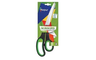 Forpus Scissors, 21cm, rubberised 1110-005 цена и информация | Канцелярия | 220.lv