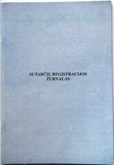 Līgumu reģistrācijas žurnāls, A4 (48) 0720-038 cena un informācija | Burtnīcas un papīra preces | 220.lv