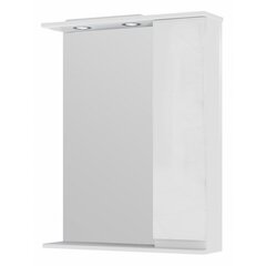 Шкаф Monika MSH33-65, белый цена и информация | Шкафчики для ванной | 220.lv