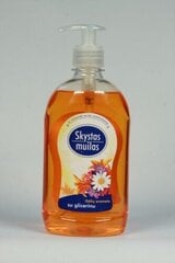 Мыло жидкое с глицерином, с цветочным ароматом, с дозатором, 500 мл 1901-210 цена и информация | Мыло | 220.lv
