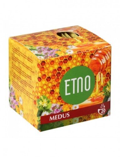 Tēja Honey ETNO, 200 g (10 g x 20) cena un informācija | Konservēti produkti | 220.lv