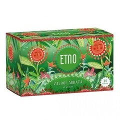 Zaļā tēja ar Matcha ETNO, 40 g (2 g x 20 gab.) cena un informācija | Tēja | 220.lv