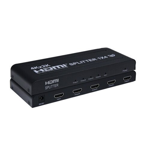 HDMI sadalītājs 1x4, 4K cena un informācija | Adapteri un USB centrmezgli | 220.lv