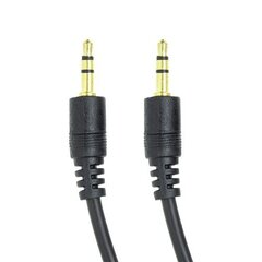 Аудио кабель 3.5 мм, M-M, 1.5 м цена и информация | Кабели и провода | 220.lv