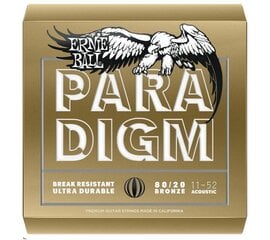 Stīgas ak. ģitārai Ernie Ball P02088 Paradigm Bronze 0.011 - 0.052 cena un informācija | Mūzikas instrumentu piederumi | 220.lv