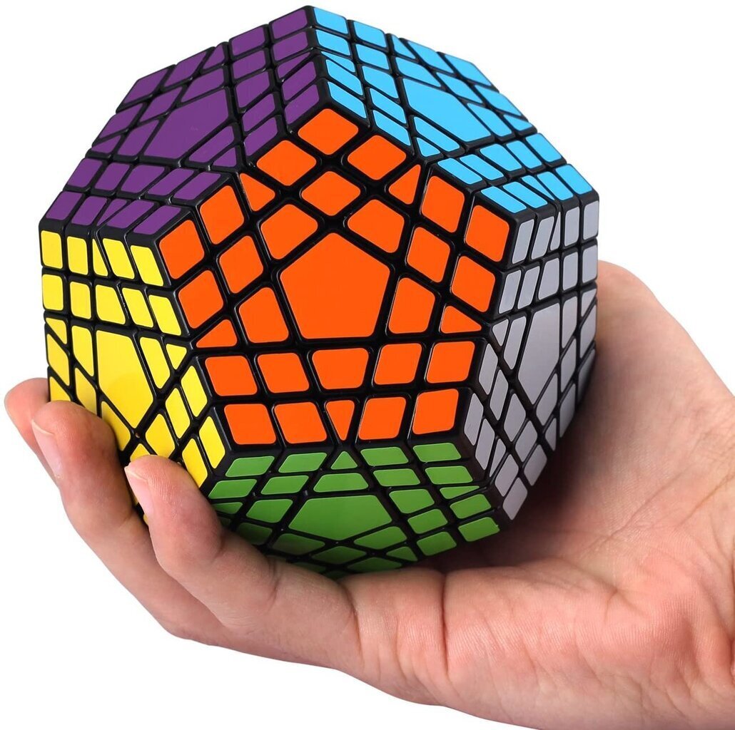 Rotaļlieta - galvas mežģis Rubika kubs Gigaminx cena un informācija | Galda spēles | 220.lv
