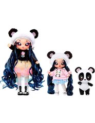 Na! Na! Na! Surprise Panda Family (Winnie Joyful. Mimi Joyful, Bamboo) - NaNaNa Family цена и информация | Игрушки для девочек | 220.lv