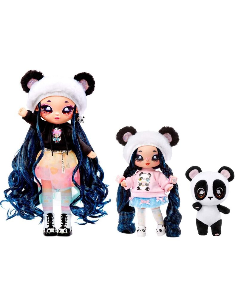 Na! Na! Na! Surprise Panda Family (Winnie Joyful. Mimi Joyful, Bamboo) - NaNaNa Family цена и информация | Rotaļlietas meitenēm | 220.lv