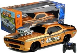 Дистанционно управляемый автомобиль Dodge Challenger 1:16, оранжевый цена и информация | Игрушки для мальчиков | 220.lv