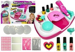 Маникюрный набор Nail Art Studio с сушилкой для ногтей цена и информация | Игрушки для девочек | 220.lv