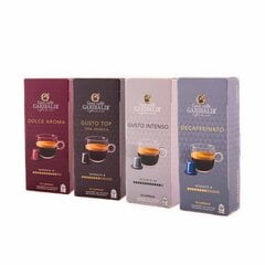 Gran Caffe Garibaldi, Nespresso kafijas kapsulas - Gourmet komplekt, 40 gab. цена и информация | Кофе, какао | 220.lv