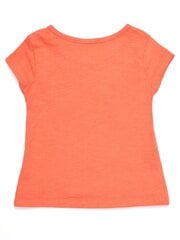 Детская коралловая футболка с разноцветными попугаями. цена и информация | Рубашки для девочек | 220.lv