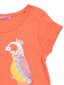 Bērnu koraļļu krekls ar krāsainiem papagaiļiem. 2016101246221 cena un informācija | Krekli, bodiji, blūzes meitenēm | 220.lv
