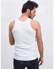 Vīriešu balts krekls White M cena un informācija | Vīriešu T-krekli | 220.lv