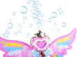 Rotaļlietu burvju nūjiņa - ziepju burbuļi cena un informācija | Rotaļlietas meitenēm | 220.lv