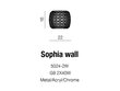 Azzardo sienas lampa Sophia Wall AZ2520 cena un informācija | Sienas lampas | 220.lv