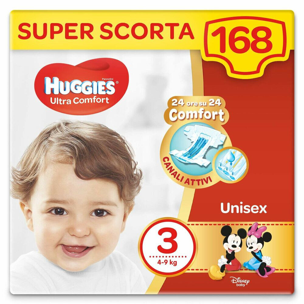 HUGGIES ULTRA COMFORT 4