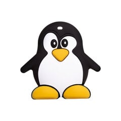 Akuku silikona graužamā rotaļlieta Pingvīns, A0466 cena un informācija | Zobu riņķi | 220.lv