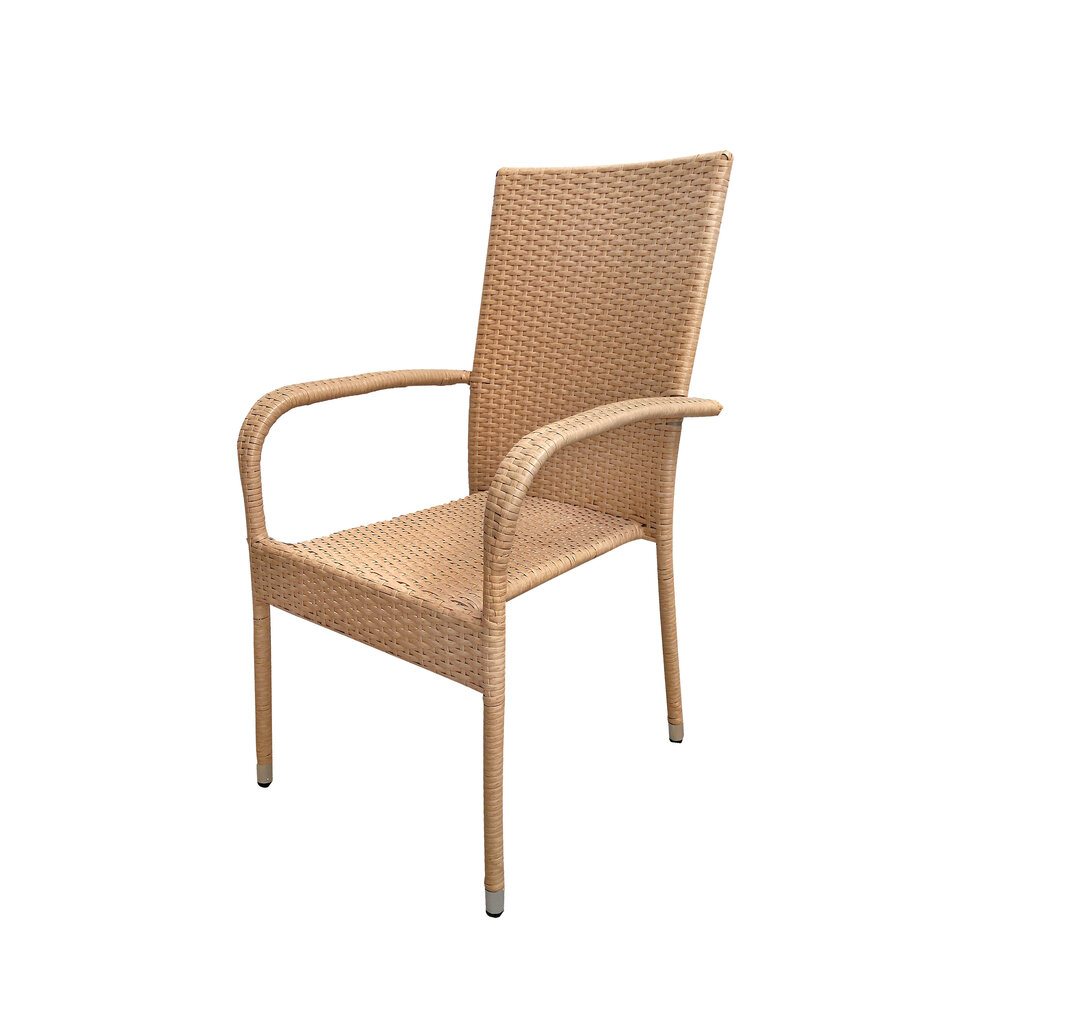 Āra krēsls Novelly Home, gaiši brūns cena un informācija | Dārza krēsli | 220.lv